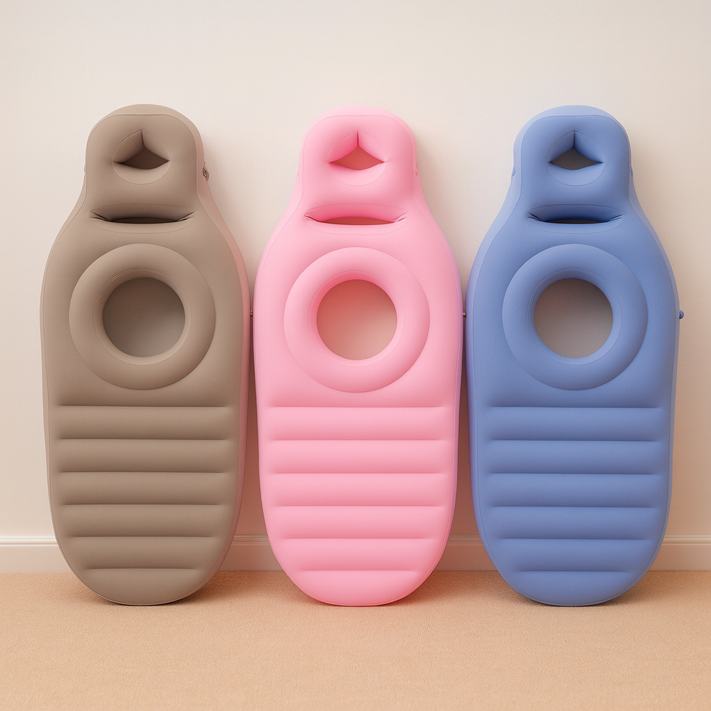 Pregnancy Comfort Pillow -  Inflatable Maternity Pillow for Sleep, Yoga and Relaxation